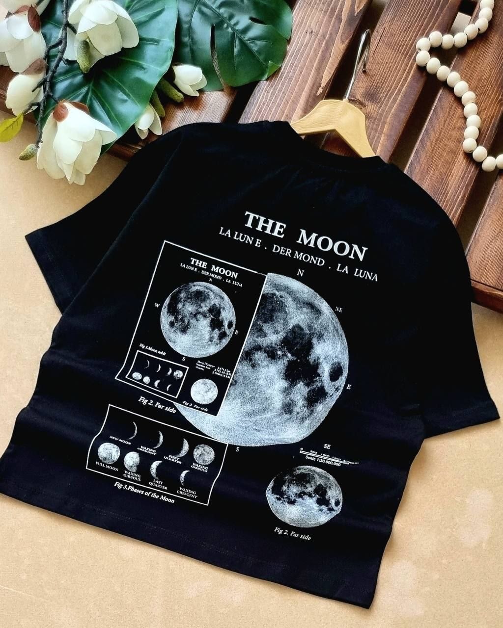 تیشرت فول باکسی قواره دار the moon