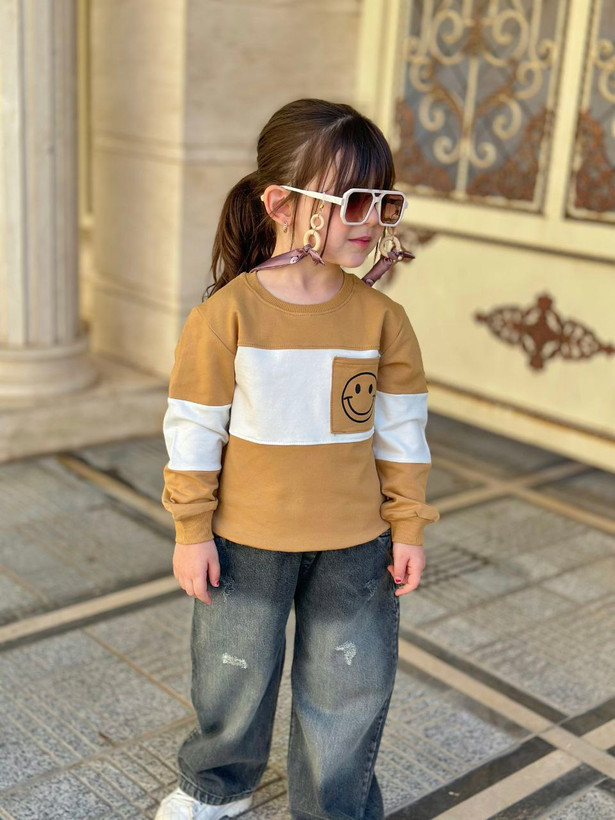 ست دورس و شلوار جین smile
