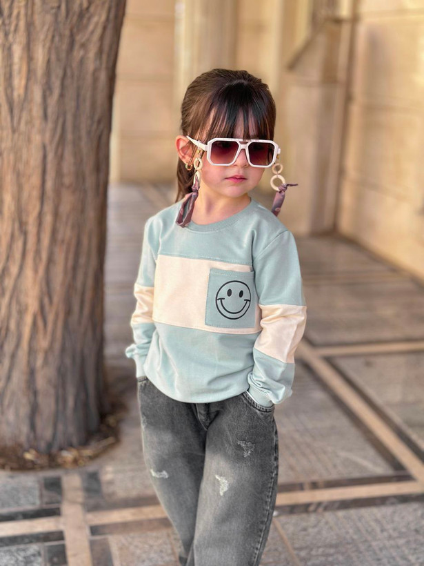 ست دورس و شلوار جین smile